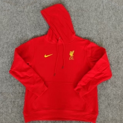 2024-2025 Liverpool Red Thailand Soccer Tracksuit With Hat-7411