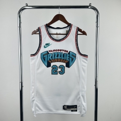 2025 Retro Version Memphis Grizzlies White #23 NBA Jersey-311