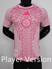 Player Version 2024-2025 Algeria Pink Thailand Soccer Jersey AAA-9926