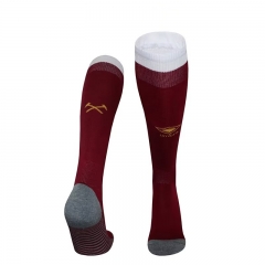 2024-2025 West Ham United 2nd Away Dark Red Kids/Youth Soccer Socks