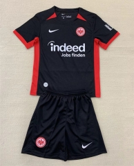 2024-2025 Eintracht Frankfurt Away Black Soccer Uniform-AY