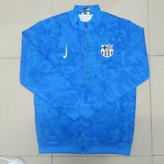 2024-2025 Barcelona Light Blue Thailand Trench Coat-0255