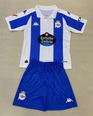 2024-2025 Deportivo La Coruña Home Blue&White Soccer Uniform-AY