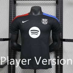 Player Version 2025-2026 Special Version Barcelona Black Thailand Soccer Jersey AAA-888