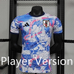 Player Version 2025-2026 Special Version Japan Blue&White Thailand Soccer Jersey AAA-888