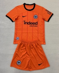 2024-2025 Eintracht Frankfurt 2nd Away Orange Soccer Uniform-AY