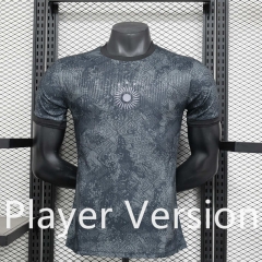 Player Version 2025-2026 Special Version Argentina Black&Gray Thailand Soccer Jersey AAA-888