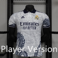 Player Version 2025-2026 Special Version Real Madrid White Thailand Soccer Jersey AAA-888