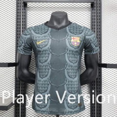 Player Version 2025-2026 Special Version Barcelona Black&Gray Thailand Soccer Jersey AAA-888