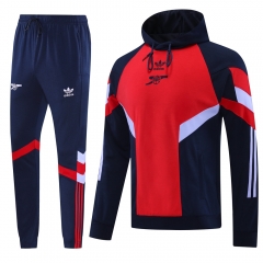 2024-2025 Arsenal Red Thailand Soccer Tracksuit With Hat-LH