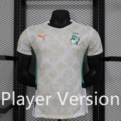 Player Version 2025-2026 Ivory Coast Away Beige Thailand Soccer Jersey AAA-888