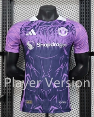 Player Version 2025-2026 Special Version Manchester United Purple&Blue Thailand Soccer Jersey AAA-888