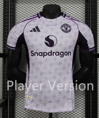 Player Version 2025-2026 Special Version Manchester United White Thailand Soccer Jersey AAA-888