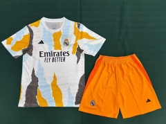 2025-2026 Real Madrid White Training Soccer Uniform-6748