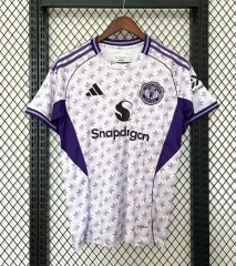 2025-2026 Manchester United Away White&Purple Thailand Soccer Jersey AAA-2483