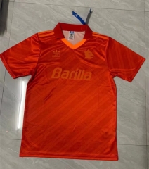 Retro Version 92-94 Roma 2nd Away Red Thailand Soccer Jersey AAA-503