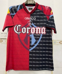 Retro Version98-99 Atlas Home Red&Black Thailand Soccer Jersey AAA-6895