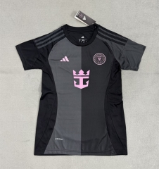 2025-2026 Inter Miami CF Away Black Women Thailand Soccer Jersey AAA-4506