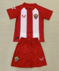 2024-2025 UD Almería Home Red&White Soccer Uniform-AY