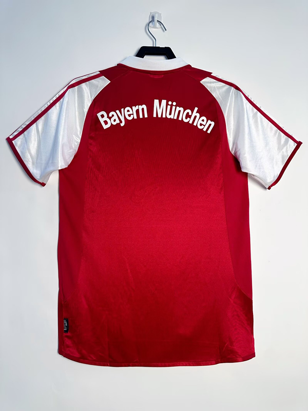 Retro Version 03-04 Bayern München Home Red Thailand Soccer Jersey AAA-811