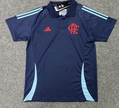 (S-4XL) 2024-2025 Flamengo Royal Blue Thailand Soccer Training AAA-GB