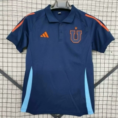 2025-2026 Universidad de Chile Royal Blue Thailand Polo Shirt-2044