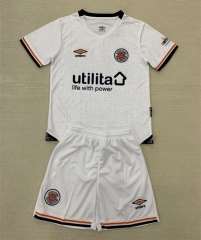 2024-2025 Luton Town 2nd Away White Soccer Uniform-AY