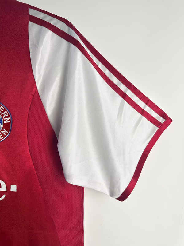 Retro Version 03-04 Bayern München Home Red Thailand Soccer Jersey AAA-811