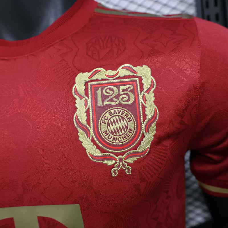 Player Version 2025-2026 Anniversary Edition Bayern München Red Thailand Soccer Jersey AAA-888