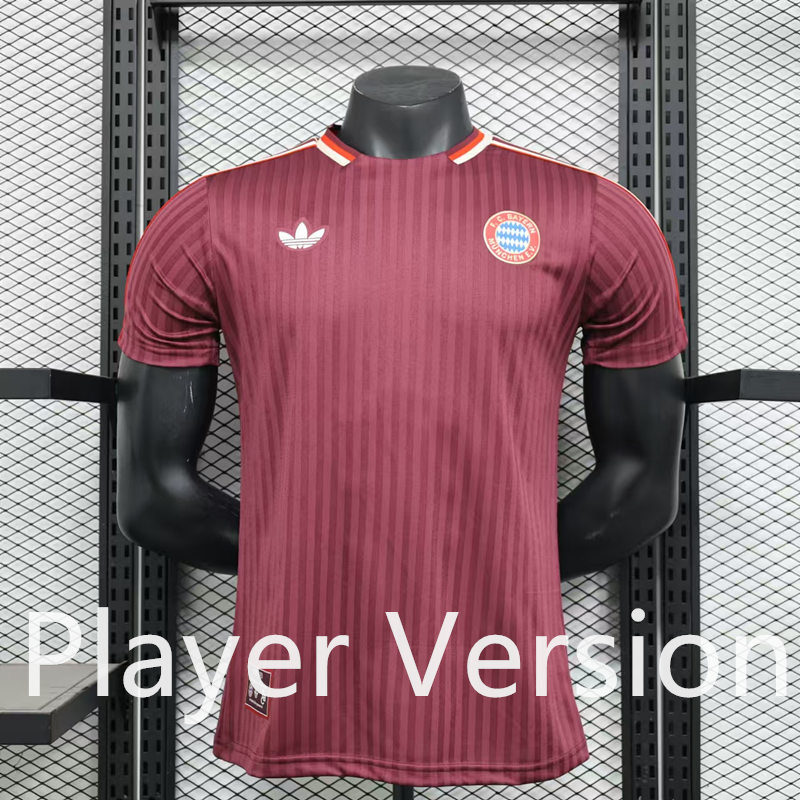 Player Version 2025-2026 Special Version Bayern München Red Thailand Soccer Jersey AAA-888