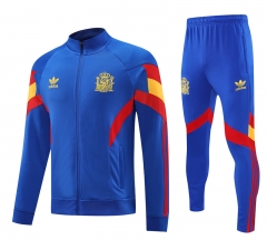 2025-2026 Spain Blue Thailand Soccer Jacket Unifrom-4627