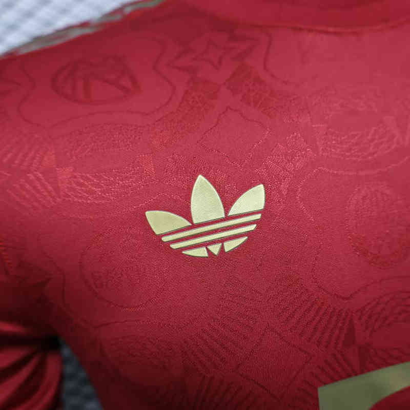 Player Version 2025-2026 Anniversary Edition Bayern München Red Thailand Soccer Jersey AAA-888