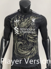 Player Version 2024-2025 Liverpool Black Thailand Soccer Jersey AAA-SJ