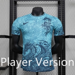 Player Version 2025-2026 Special Version Barcelona Blue Thailand Soccer Jersey AAA-888