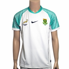 2025 Sevens South Africa Away White Thailand Rugby Shirt