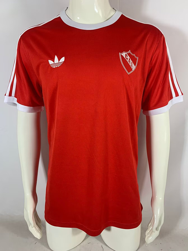 1978 Retro version Club Atlético Independiente Home Red Thailand Soccer Jersey AAA-503