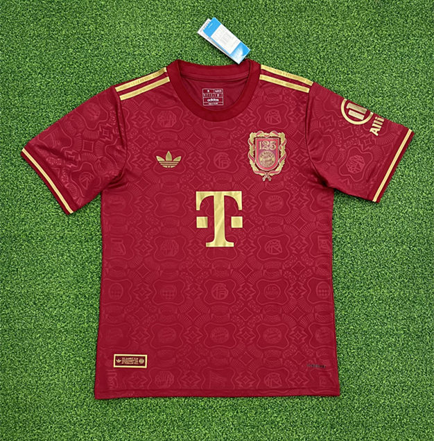 (s-4xl)125th Anniversary Edition Bayern München Red Thailand Soccer Jersey AAA-403