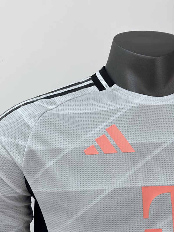 Player Version 2025-26 Bayern München Away White Soccer Jersey AAA-0871