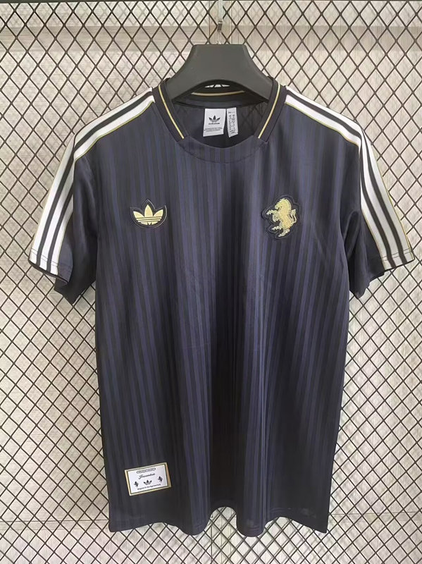 (S-4XL)25-26 Joint Version Juventus Black Thailand Soccer Jersey AAA-7209