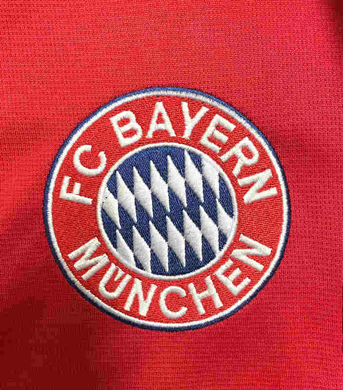 Retro Version 2003 Bayern München Home Red Thailand Soccer Jersey AAA-811
