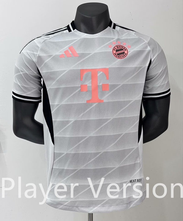 Player Version 2025-26 Bayern München Away White Soccer Jersey AAA-0871