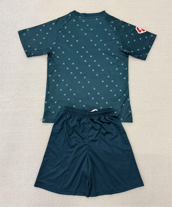 2024-2025 UD Almería Away Green Kids/Youth Soccer Uniform-AY