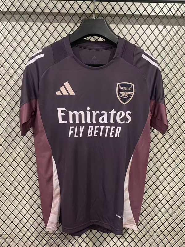 (s-4xl)2025-26 Arsenal Purple Thailand Training Soccer Jersey-9070