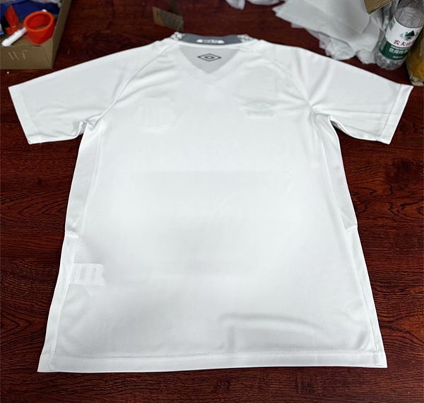 (s-4xl)2025-26 Santos FC Home White Thailand Soccer Jersey AAA-5189