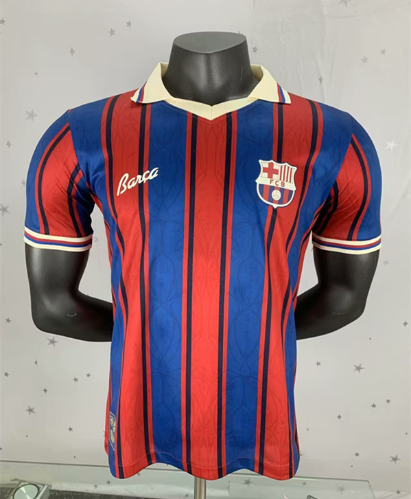 (s-4xl)25-26 Special Edition Barcelona Red&Blue Thailand Soccer Jersey AAA-9527