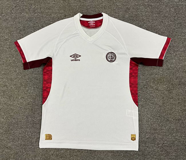 (s-4xl)2025-26 Lanús Away White Thailand Soccer Jersey AAA-512