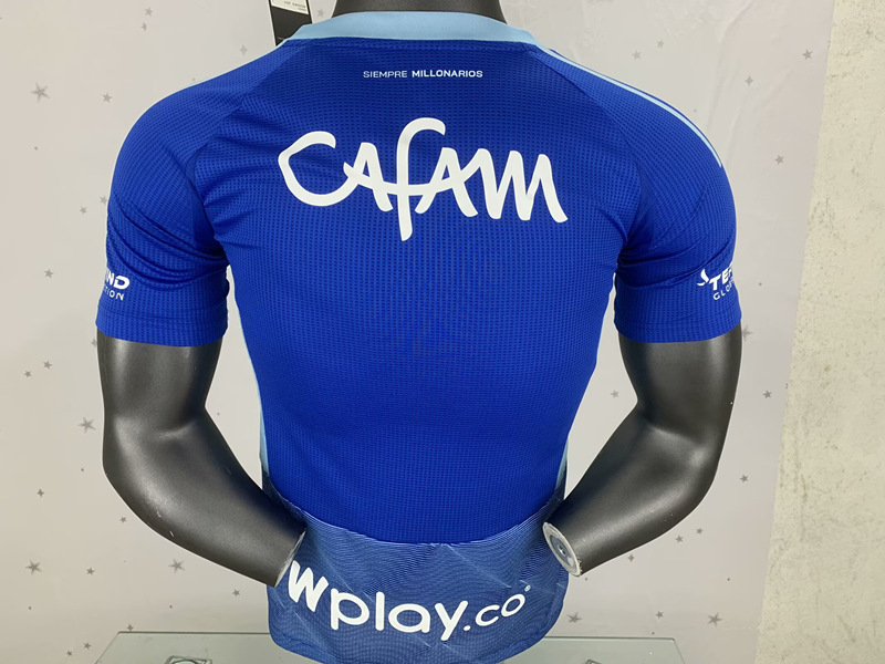 (s-4xl)Player version 2025-26 Millonarios Fútbol Club Home Blue Thailand Soccer-9527