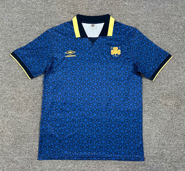 (S-4XL)2025-26 Ireland Special Edition Blue Thailand Soccer Jersey AAA-512
