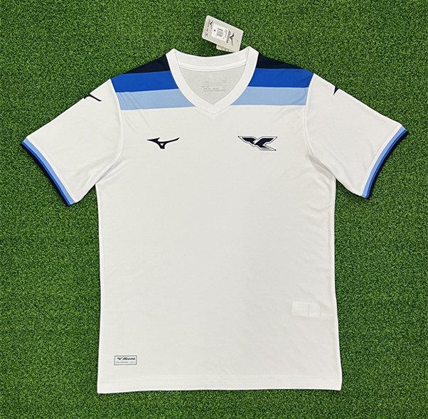 (s-4xl)125th Commemorative Edition Lazio White Thailand Soccer Jersey AAA-403