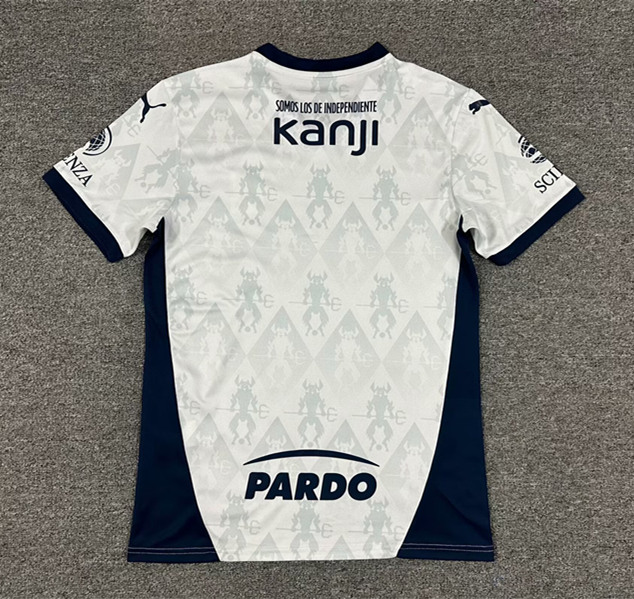 (s-4xl)25-26 Club Atlético Independiente Away White Thailand Soccer Jersey AAA-512